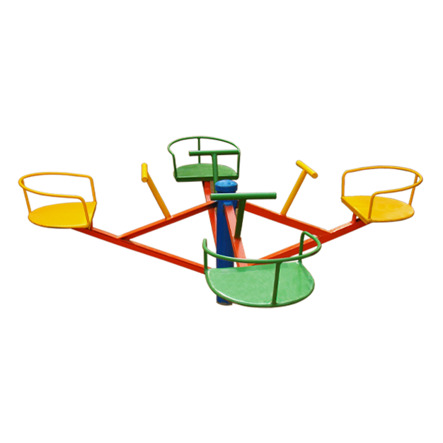 4 Seater Merry Go Round – Metal Seats | Playground Ride for