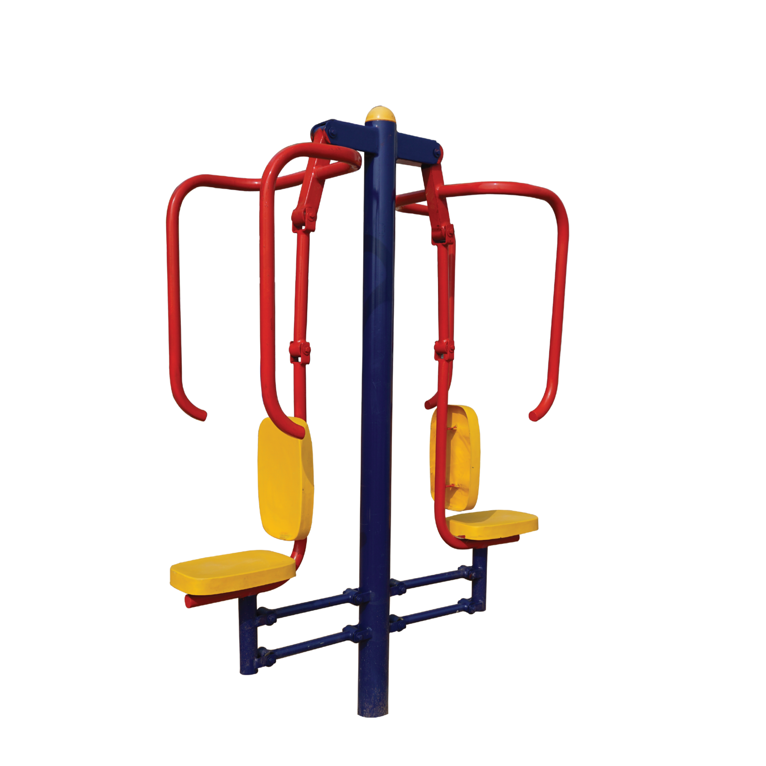 Double Chest Press Outdoor Gym Equipment | Strength Training Machine ...
